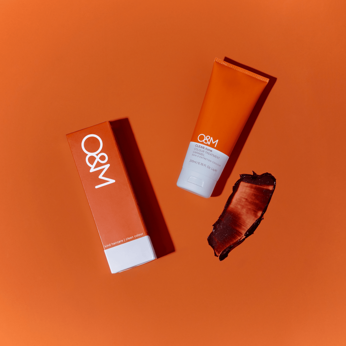 O&M CLEAN.tone Caramel Color Treatment - 200ml
