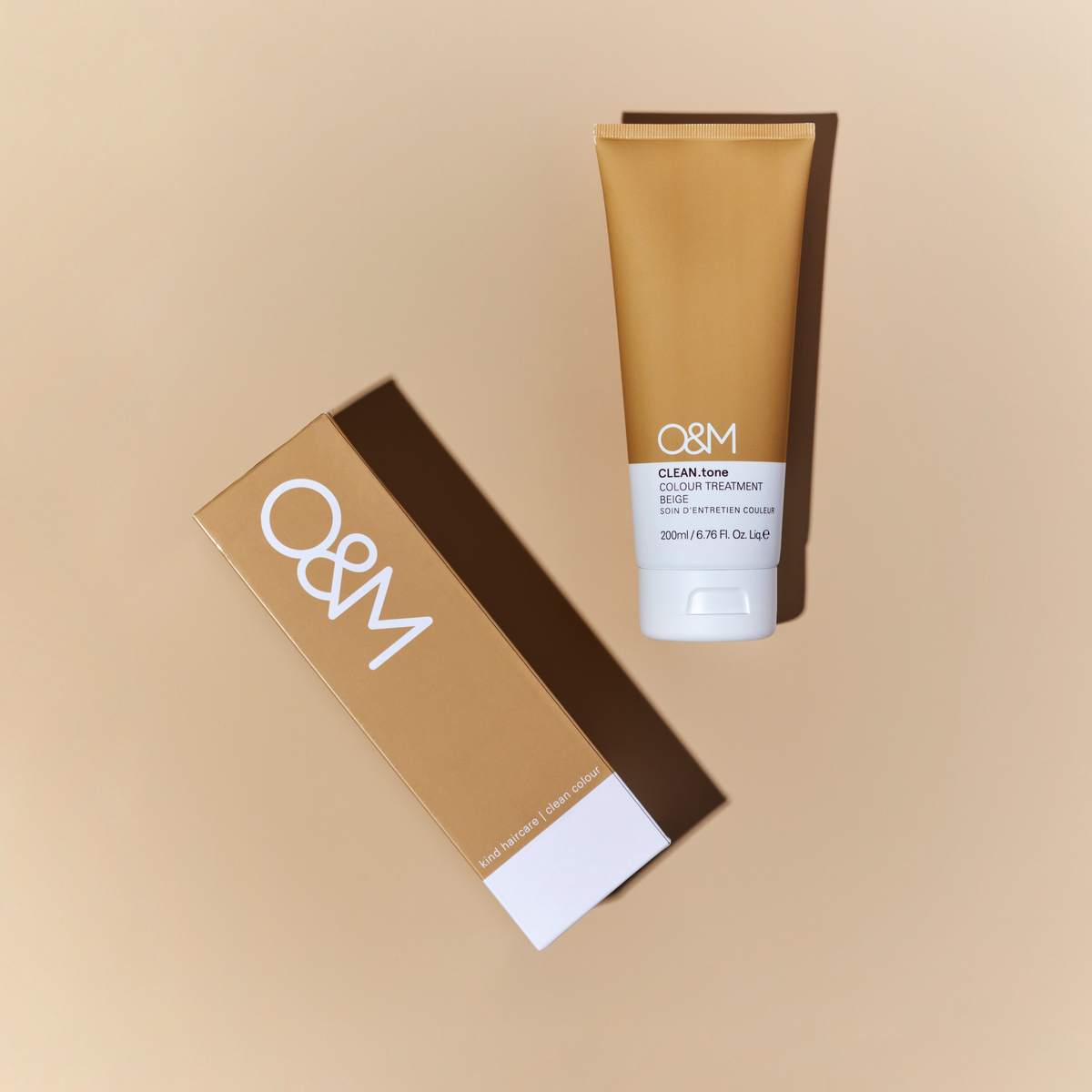O&M CLEAN.tone Beige Color Treatment - 200ml