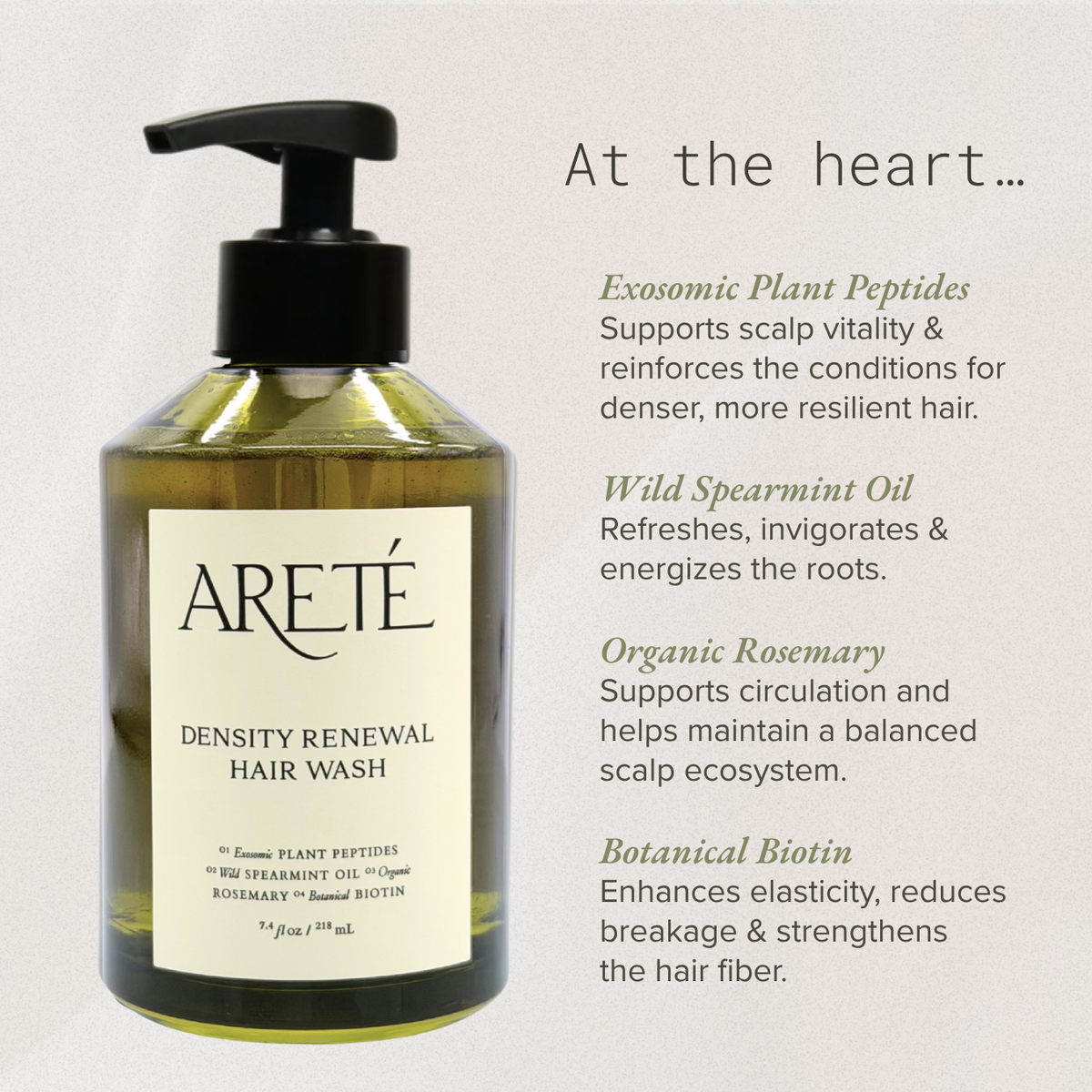 ARETÉ Density Renewal Hair Wash