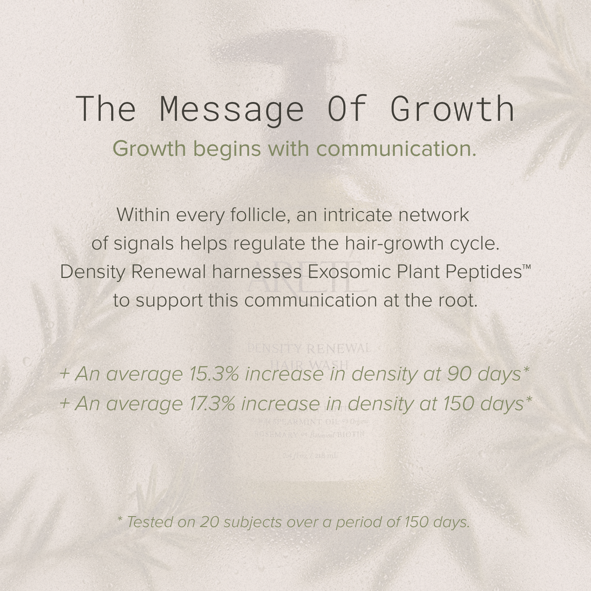 ARETÉ Density Renewal Hair Wash