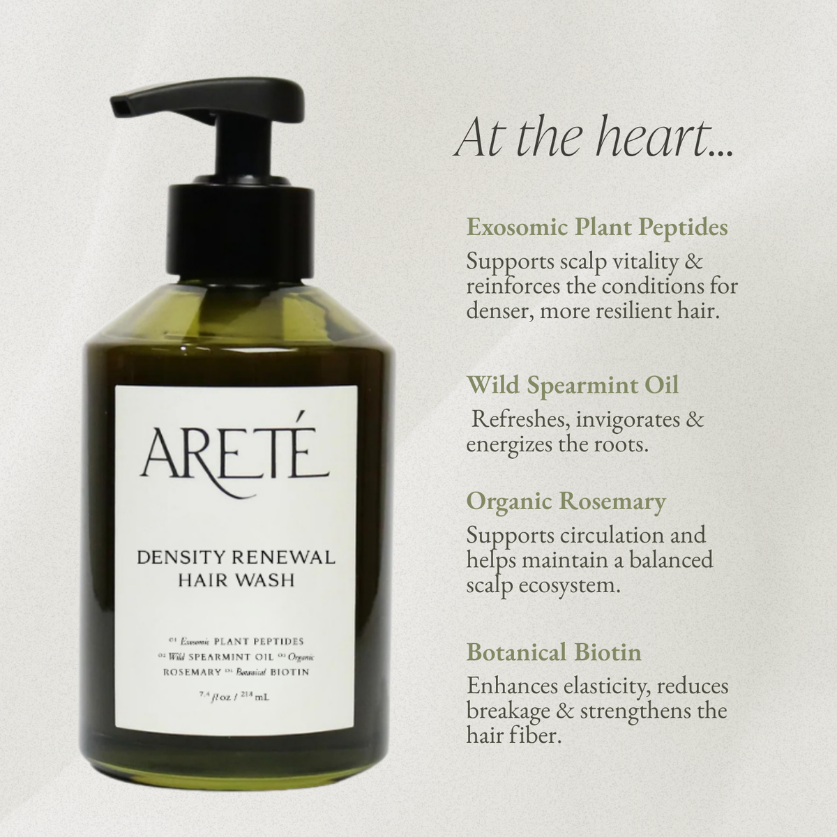 ARETÉ Density Renewal Wash & Serum Duo