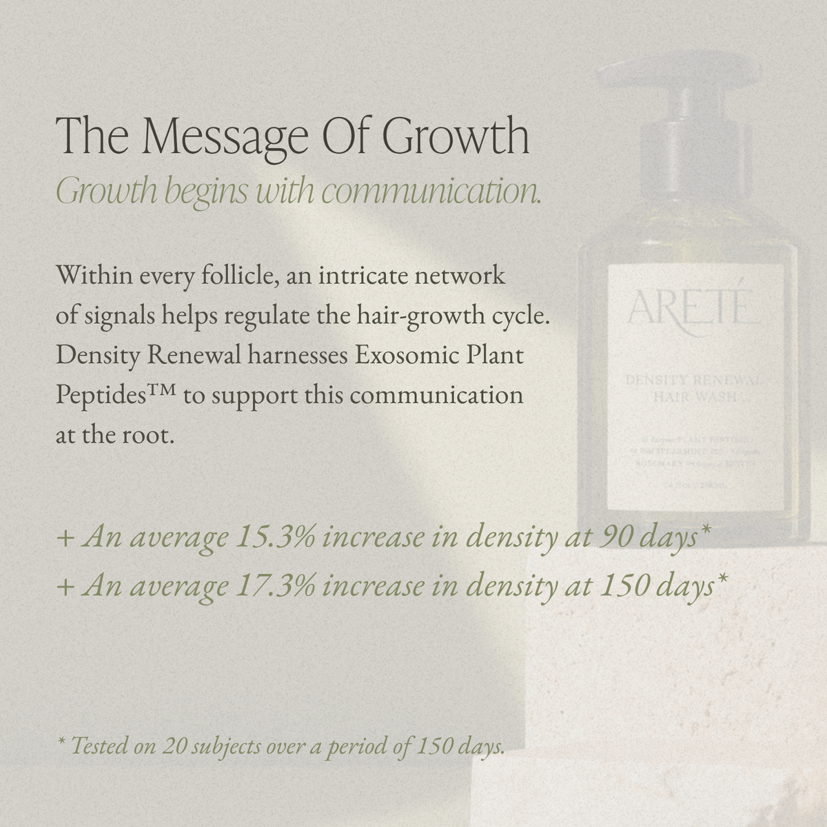ARETÉ Density Renewal Wash & Serum Duo