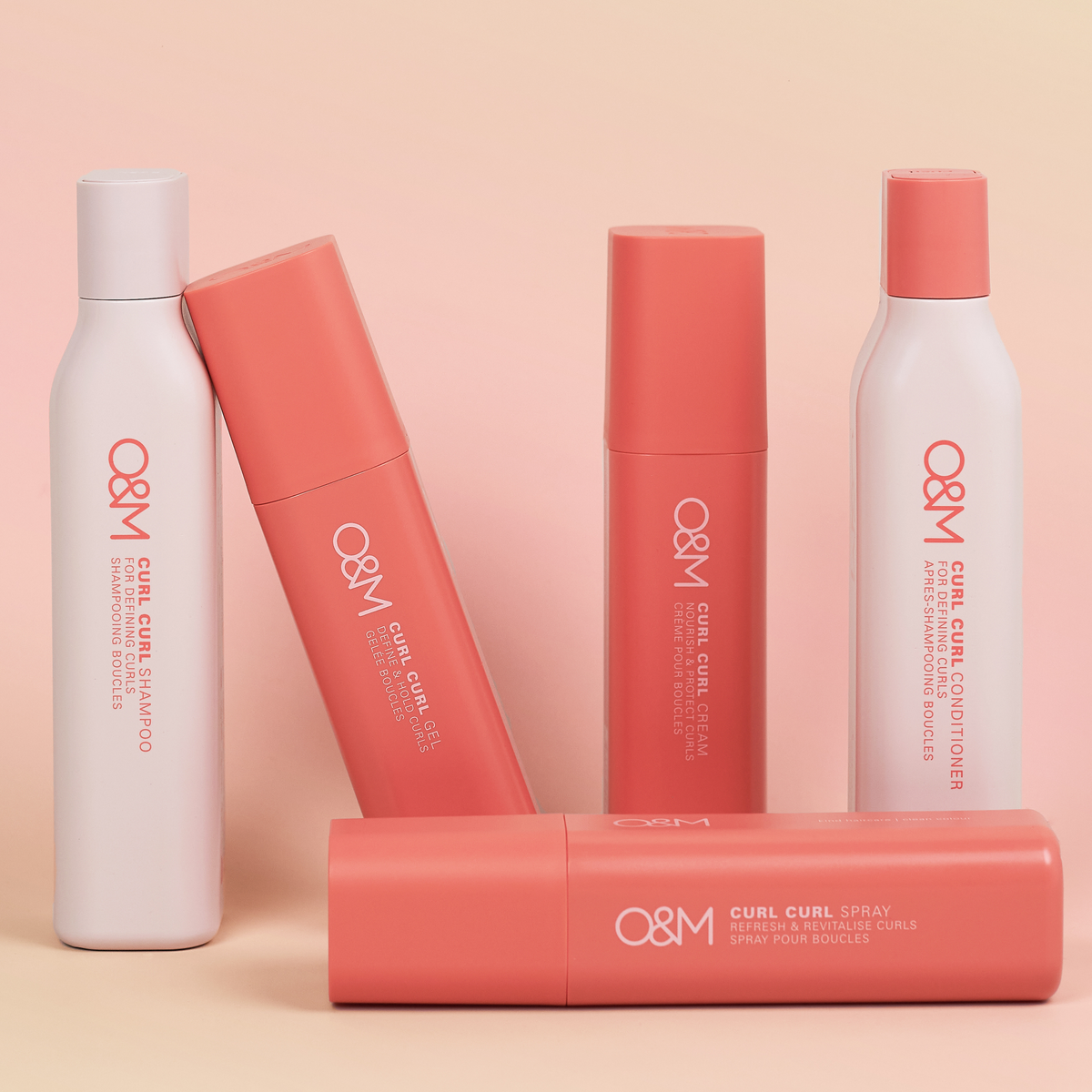 O&M Curl Curl Care & Style Kit