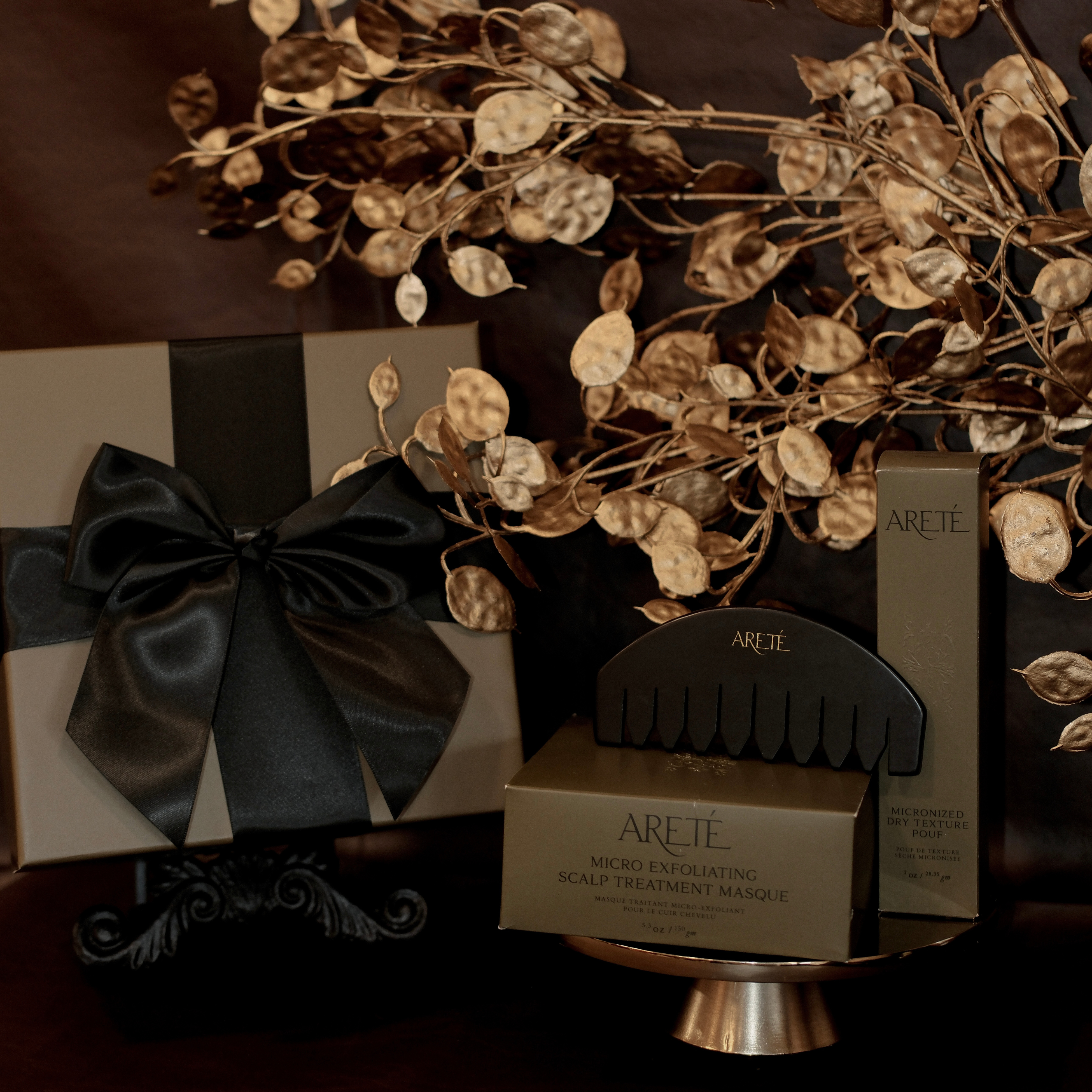 aret scalp ritual gift set for healthy scalp care