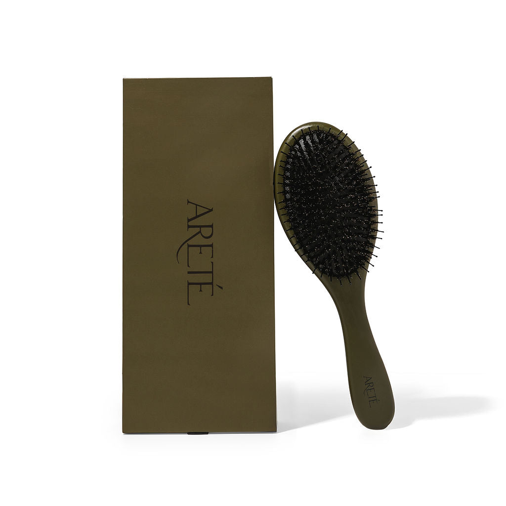 aret luminist smoothing detangling brush for shine