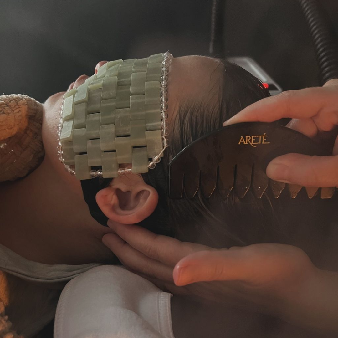 aret midnight jade scalp gua sha for scalp massage